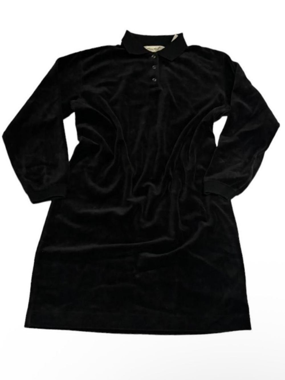 Eddie Bauer Velour Polo Dress